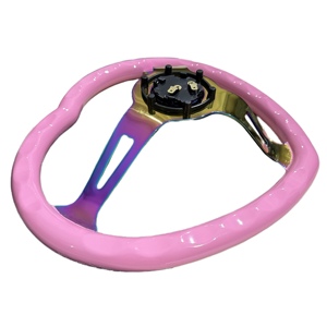 <span class=keywords><strong>Volant</strong></span> de course universel en ABS galvanisé en forme de cœur personnalisé <span class=keywords><strong>volant</strong></span> de voiture <span class=keywords><strong>volant</strong></span> de voiture - Product Image 3