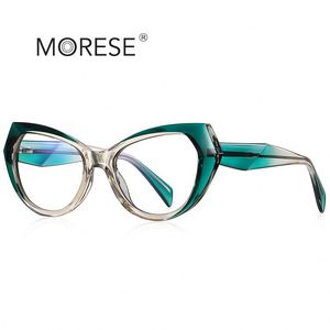 Lunettes optiques de haute qualité XINLI2163 TR90 pour femmes, style européen et américain, anti-lumière bleue, style ordinateur, motif animal - Product Image 6