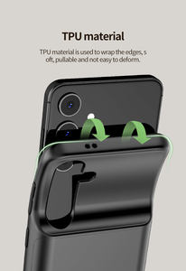 Hochkapazitäts-Wireless-Akku-Handyhüllen mit Powerbank-Funktion für Samsung S23, S23 Plus und S23 Ultra - Product Image 3