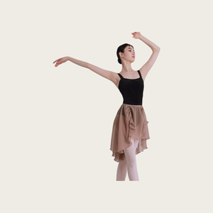 Body da <span class=keywords><strong>Danza</strong></span> per Bambine in Chiffon per Ginnastica e Balletto, Produzione di Fabbrica - Product Image 1