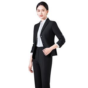 Pantalones de oficina para <span class=keywords><strong>mujer</strong></span> Novio Últimos estilos de traje de <span class=keywords><strong>mujer</strong></span> para chaquetas de <span class=keywords><strong>boda</strong></span> Pantalones Trajes de negocios formales <span class=keywords><strong>Conjunto</strong></span> para <span class=keywords><strong>mujer</strong></span> Elegante - Product Image 5