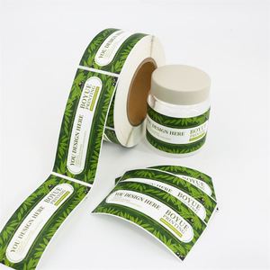 Biểu Tượng Tùy Chỉnh In Tự Dính Lá Vàng Nhãn Cuộn Dán Dầu Không Thấm Nước Bằng Chứng Holographic Mỹ Phẩm Bao Bì Nhãn - Product Image 6