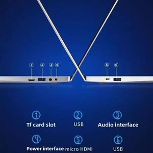 Tablet Laptop de 14 Pulgadas con <span class=keywords><strong>Intel</strong></span> <span class=keywords><strong>N3350</strong></span>, 8GB+512GB, <span class=keywords><strong>Windows</strong></span> <span class=keywords><strong>11</strong></span>, Pantalla Táctil Magnética en Inglés, Uso Comercial, Metálica, Gran Venta - Product Image 6