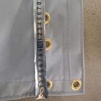 Bâche insonorisée en PVC ignifuge Feuille de barrière acoustique en PVC Barrières acoustiques de construction pour échafaudage