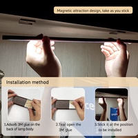 Lampe LED de Placard Portable sans Fil à Détection de Mouvement Infrarouge pour la Lecture