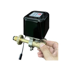 Wireless Gas Valve Controller 1/2 In Copper Alloy Quick Open Close Electric Shut Off For Building Safety - Product Image 3