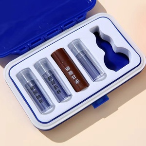 Mini boîte à médicaments portable rectangulaire recouverte de trois couleurs aléatoires pour usage d'urgence des personnes âgées - Product Image 2