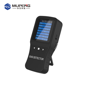 Hộ gia đình Gas Detector nhiệt độ và độ ẩm + CO2 + TVOC + formaldehyde + PM2.5 + PM10 + Oxy - Product Image 2