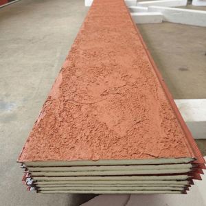 Panneaux muraux en polyuréthane PU, résistants au feu, insonorisés, panneaux sandwich en aluminium composite, écologiques, pour les murs extérieurs des chambres froides - Product Image 1