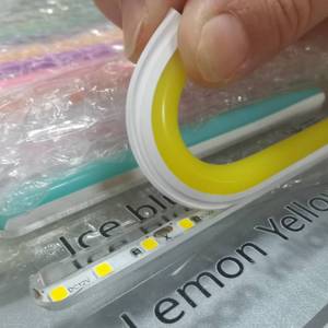Tira de LED de Neón Flexible en Forma de S de Silicona Separada, Tamaño de 6 mm y 8 mm, un Solo Color, 5 V-12 V, Clasificación IP65 - Product Image 4