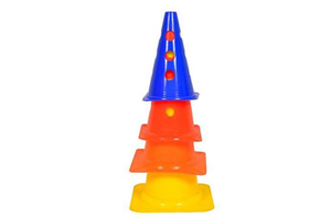 Conos de Marcación para Entrenamiento Deportivo al Aire Libre, Conos de Plástico Duraderos para Ejercicios de Agilidad y Velocidad, Equipo de Práctica para Fútbol - Product Image 4