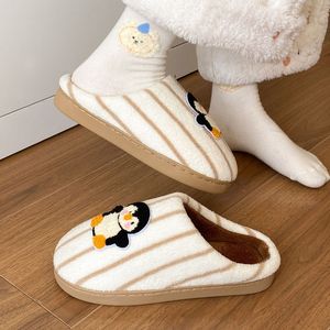 Evergreen Open Toe Half-<b>Slipper</b> for Women's Autumn/Winter <b>Thick</b>-<b>Soled</b> Double-Layer Wool Cotton Anti-Slippery <b>Slippers</b> - Product Image 4