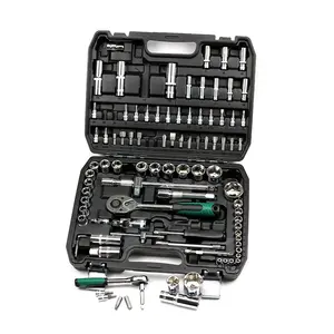 94pcs Multi-function Ratchet Handle Socket Set Combination Tools Kit