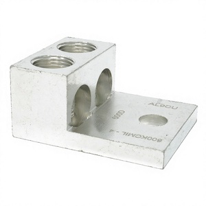 Bloc de bornes en alliage d'aluminium 600KCMIL, 4 trous, pour câble électrique - Product Image 3