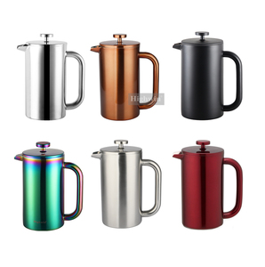 Caffettiera <span class=keywords><strong>French</strong></span> Press HIGHWIN in Acciaio Inox Multi-capacità, Doppia Parete Isolata - Product Image 4