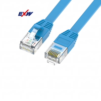 Cable de telefonía de 2 hilos rj11 blindado de pvc trenzado
