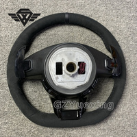 Volant de voiture en Alcantara personnalisé amélioré pour Mercedes Benz W205 W204 W212 W211 W213 E300 W218 W222 AMG