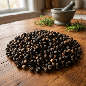 Poivre noir fumé de haute qualité, prix de gros, AD, séché, excellent goût, épice naturelle entière, 10 kg, marque OEM, prêt à l'exportation, 24 - Product Image 2