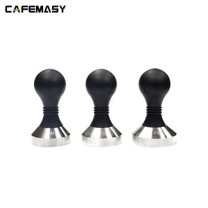 Dụng Cụ Pha Cà Phê 304 Đế Bằng Thép Không Gỉ Hướng Dẫn Sử Dụng Máy Ép Cà Phê & Tamper51mm/53Mm/58Mm Tay Cầm Bằng Gỗ Máy Ép Cà Phê - Product Image 5