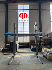 Ascensore per Parcheggio a Due Colonne, Doppio Cilindro, Funzionamento Fluido, Uso Domestico/Garage, 1 Anno di Garanzia, Sollevatore Auto Verticale - Product Image 4