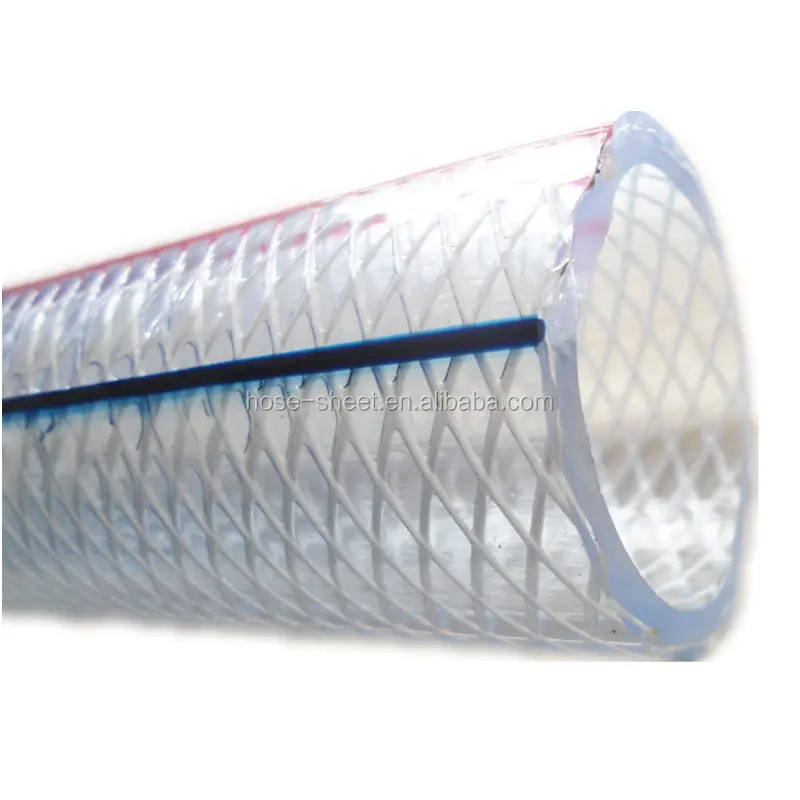 Durevole di irrigazione super prezzo 1 "2 pollici bobina di pvc 1 pollici tubo di plastica flessibile tubo di acqua
