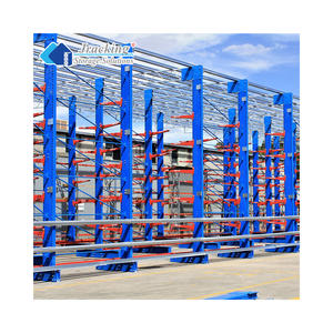 Jracking Endüstriyel Raf Sistemleri Depo Rafı Sağlam Ağır Hizmet Tipi Çelik Konsol Raf Sistemleri Depo Boru Depolama İçin - Product Image 1