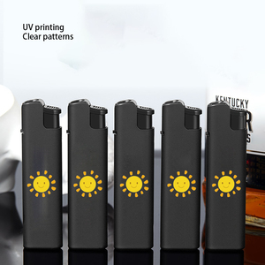 卸売り防風金属インフレータブルライターカスタマイズ可能マットガスライター広告ギフト用カスタムロゴ付き - Product Image 2