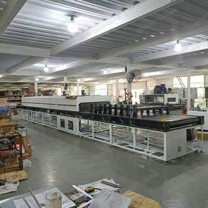 מנהרה חשמלית אוטומטית מסוע תנע 220v תרמו מתכווץ אפוקסי לעיבוד מזון תנור הסעה גבוהה - Product Image 1