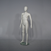 Corps complet réaliste visage taille boutique utilisation décorative femme adolescent enfant adolescent fille Mannequin