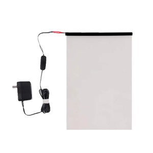 Película de Vidrio Inteligente PDLC Decorativa Moderna de Tamaño A4 con Control Remoto para Hogar, Oficina, Hospital y Edificios de Oficinas - Product Image 1