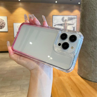 Prix usine antichoc coloré acrylique pc 3 en 1 étui caméra étui de protection pour Motorola Moto E14 étui transparent personnalisé