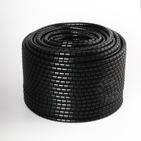 Protector de Cables en Espiral Flexible, Organizador de Cables Ajustable, Funda para Gestión de Cables, Clips para Cables de Alimentación