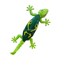 Mainan Kadal Panjat Dinding Lucky Toys, Robot Gecko Pengendali Jarak Jauh, Kadal Listrik Merayap Lantai dan Langit-langit, Mobil RC