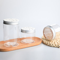 Pot en plastique d'aromathérapie avec couvercles en aluminium PET 120ml 150ml 200ml bouteilles de gel à couvercle creux perles de parfum conteneurs d'emballage