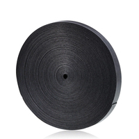 Attaches-câbles auto-agrippants en nylon écologiques EKO, 25 mm, 25 m/rouleau, noirs, 100 % contrôle qualité, modèle EKO-HL-025