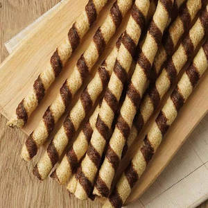 विदेशी नाश्ता भरा क्रीम जार में लुढ़का वेफर छड़ी रूसी बिस्कुट कुकीज़ स्ट्रॉबेरी के साथ जाम - Product Image 3