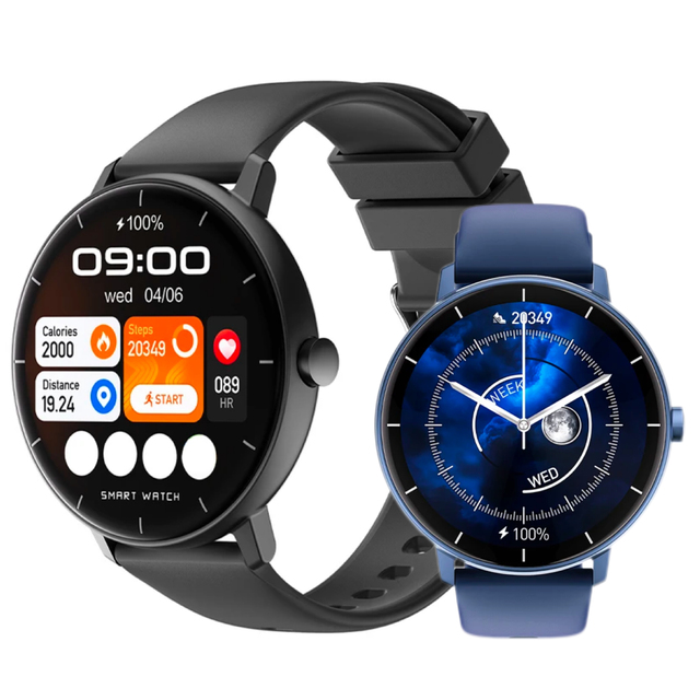 MA25 Smart Watch with Gesture Control SOS Call Message Real-Time Reply GPS Sports Tracking IP68 Waterproof Smartwatch for Unisex