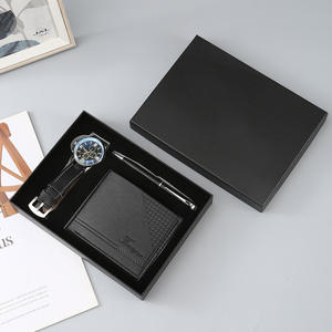 Set regalo regalo all'ingrosso promozionali Set Business Set portafoglio maschio cintura e orologio regalo Set <span class=keywords><strong>per</strong></span> la festa del papà - Product Image 6