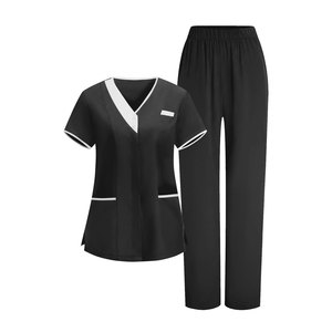Nouvel ensemble de blouses d'été fines et extensibles en tissu Dobby à séchage rapide, ODM, pour médecins, chirurgiens, infirmières, uniformes de travail pour femmes - Product Image 5