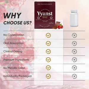 Complément Alimentaire Oral au Fer Formule Douce OEM/ODM – Bandes Véganes à Dissolution Rapide pour Adultes – Échantillon Gratuit – Soutient l'Énergie - Product Image 3