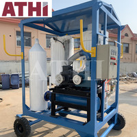 Pompe à engrenages ATHI pour machine de sablage et de décapage de rouille, équipement de nettoyage abrasif à économie d'énergie pour le traitement des métaux
