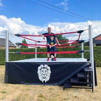 MMA ONEMAX Sparring WWE Wrestling Ring Anneau personnalisé robuste et facile à assembler dans le centre de fitness du club de combat pour la compétition d'entraînement