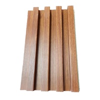 Excellente qualité Grain de bois Pvc Wpc Panneau mural Wpc Panneau mural plat