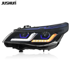 JUSHUN LED Headlight Assembly for 5 Series E60 2003-2010 Daytime Running Lights Turn Signals Plug and <b>Play</b> LED Headlights Bright - Product Image 2