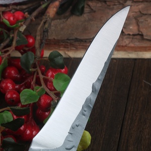 Coltello da Disosso Forgiato Vintage in Acciaio 5Cr15MnV, Coltello da Macellaio Affilato 14,5cm, Piccolo Coltello in Metallo per Tagliare Manzo e Agnello - Product Image 2