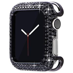 Custodia protettiva per gioielli da donna con diamanti di lusso per <span class=keywords><strong>Apple</strong></span> <span class=keywords><strong>Watch</strong></span> 8 7 41mm <span class=keywords><strong>45mm</strong></span> SE iWatch Series 6 5 40mm 44mm 3 38/42mm - Product Image 6