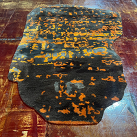 Nouveau tapis Manna 2026 tufté à la main en laine de Nouvelle-Zélande, forme irrégulière, confortable, doux et antidérapant pour appartement