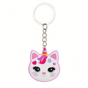 <b>Custom</b> Cheap Rubber Keychain Manufacturers Wholesale Promotion <b>Key</b> <b>Ring</b> Souvenir Birthday Gifts - Product Image 5