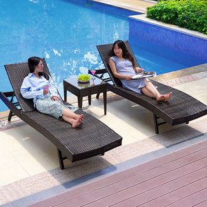 Nuovo modello regolabile spiaggia Sun Lounge all'aperto lettino prendisole per il tempo libero all'aperto <span class=keywords><strong>mare</strong></span> spiaggia piscina lato rete sedie a <span class=keywords><strong>sdraio</strong></span> - Product Image 6