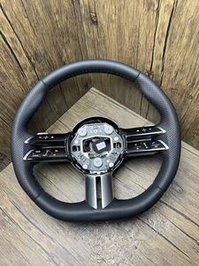 <span class=keywords><strong>Volante</strong></span> Deportivo Personalizado de Cuero Perforado <span class=keywords><strong>AMG</strong></span>, Compatible con Mercedes Benz W203 W204 W205 W211 W212 W213 G Lew167 W218 W221 C63 - Product Image 2